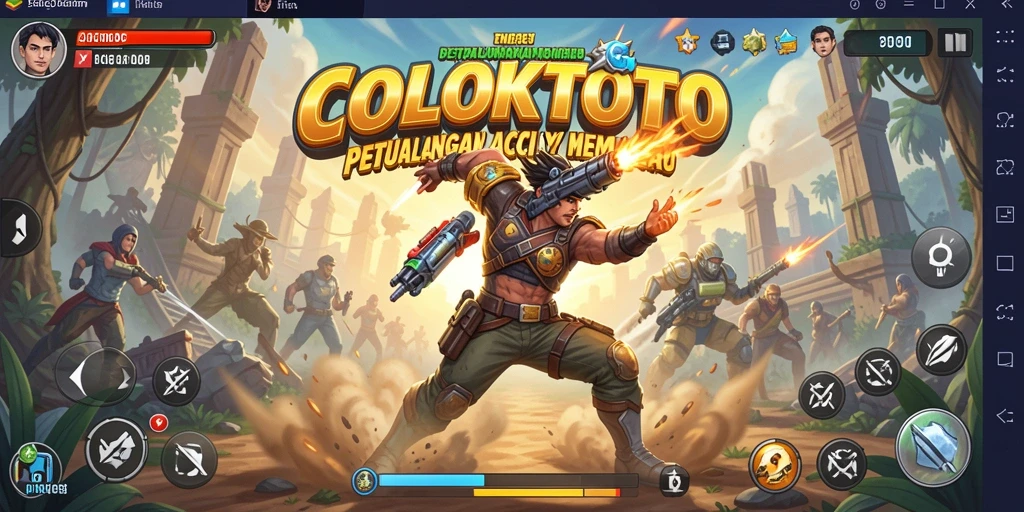 Screenshot gameplay COLOKTOTO yang menampilkan aksi seru.