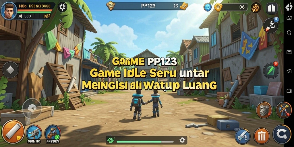 Tampilan screenshot utama PP123 menunjukkan gameplay yang seru dan menyenangkan.